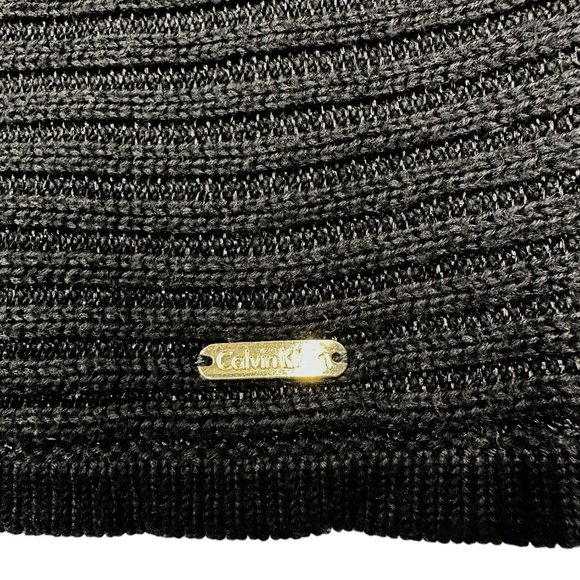 Calvin Klein Cowl Neck Bell Sleeve Sweater (L) - Picture 6 of 8